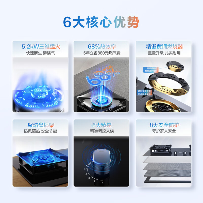 老板JZT - 57B6D家用燃气灶实测咋样呢如何？优缺点最先爆料 心得分享 第1张