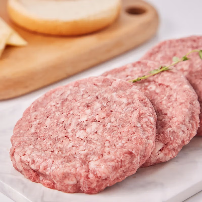 天谱乐食 国产牛肉饼 400g (4片*100g) *3件 下单折后￥99包邮