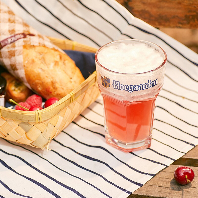 Hoegaarden 福佳 玫瑰红啤酒 310ml*6听 天猫优惠券折后￥29.9包邮（￥79.9-50）
