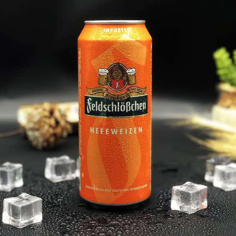 费尔德堡费尔德堡小麦白啤酒精酿白啤德国原装进口费白500ml18听