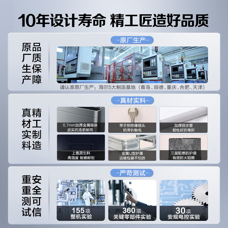 海尔EB80M30Mate1波轮洗衣机配置高吗？功能入手实测解答 心得分享 第4张