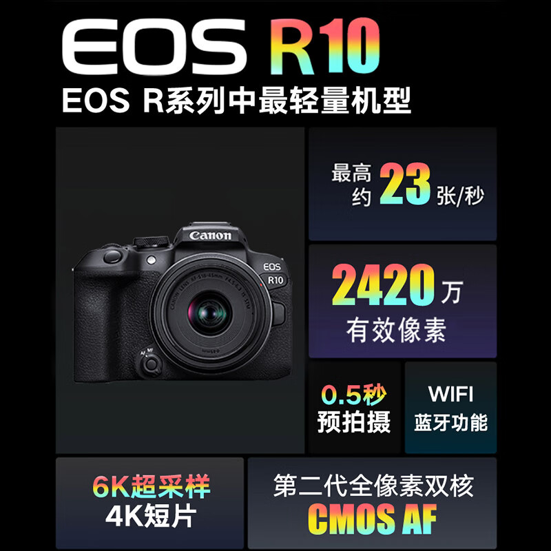 口碑揭秘佳能（Canon）EOS R10数码微单相机怎么样好不好？最新优缺点爆料测评 对比评测 第3张