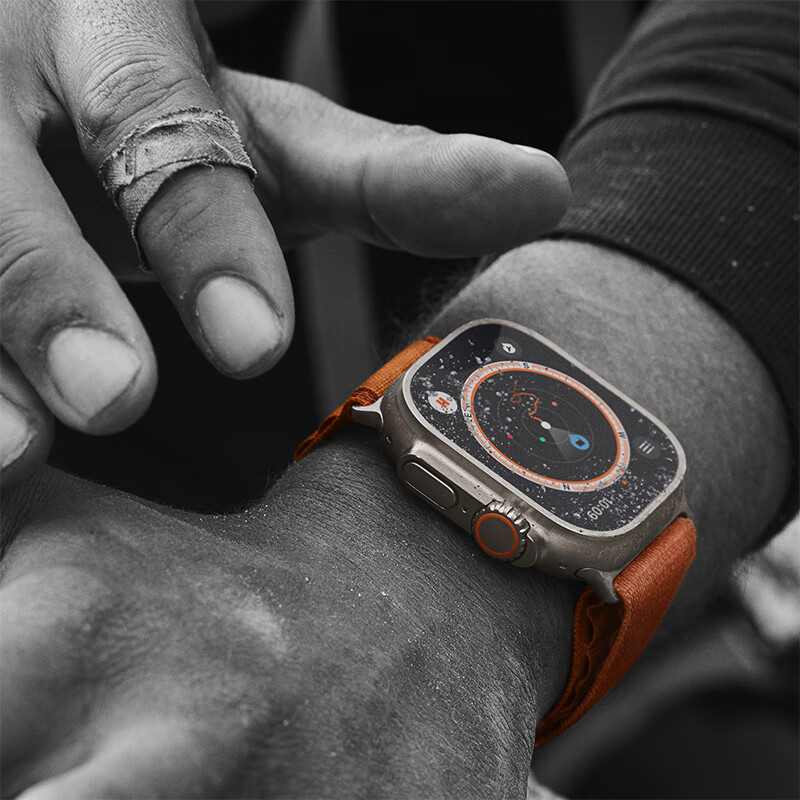 Apple 苹果 Watch Ultra 智能手表 49mm GPS+蜂窝网络款 双重优惠折后￥5399