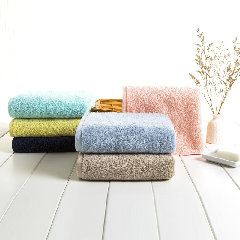 uchino日本内野纯棉毛巾a类无捻纱全棉品质面巾儿童成人洗脸巾吸水