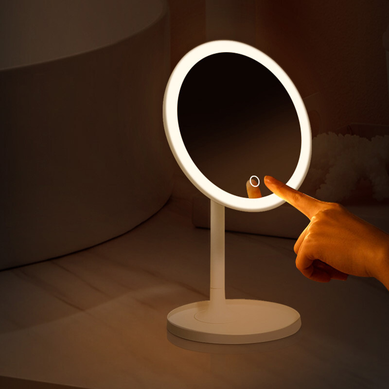 小米有品 DOCO LAB 丹寇颜究 日光小白镜 智能LED化妆镜 双重优惠折后￥69起包邮