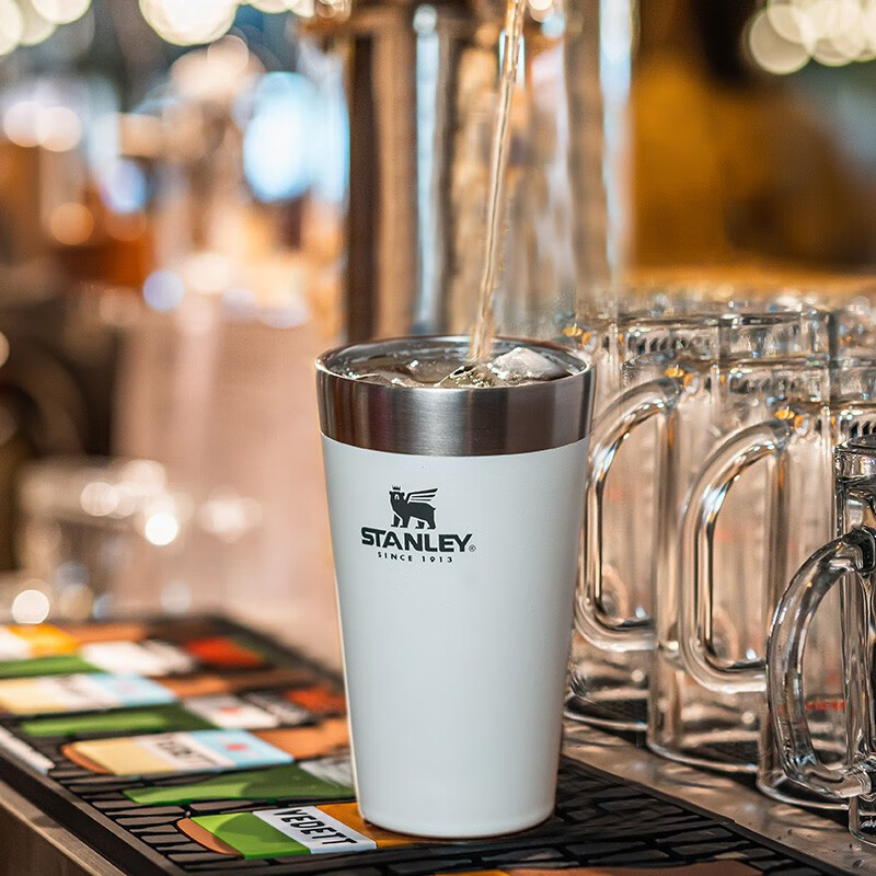 Stanley 史丹利 Adventure探险系列 可叠式不锈钢啤酒杯 473ml*2个 Plus会员折后￥246