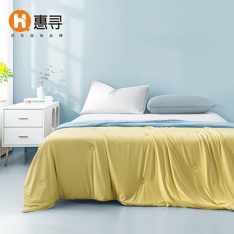 京东自有品牌 惠寻 绵绵冰双面冷感空调被子 京东优惠券折后￥69包邮