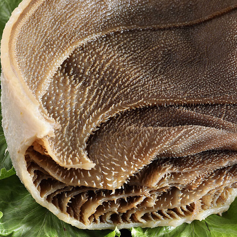 果亦橙 【jd物流】现杀农家黄牛新鲜牛板肚 黑毛肚牛百叶 金钱肚冷冻