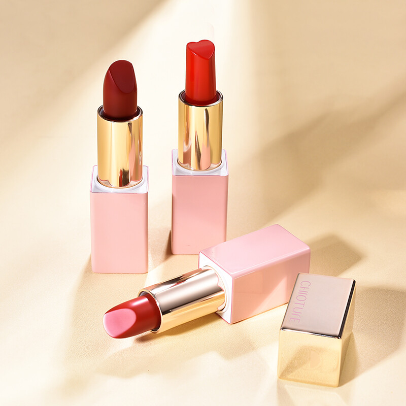 chioture稚优泉粉色之恋口红136樱桃果酒32g3件