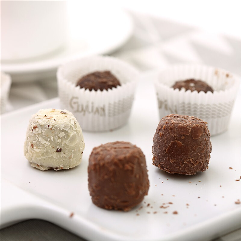 比利时进口 guylian吉利莲 雪球巧克力礼盒180g *10个