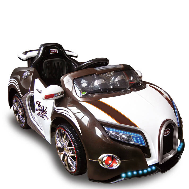 好来喜 sx1118儿童电动车宝宝车童车小汽车遥控双驱四轮可坐玩具车