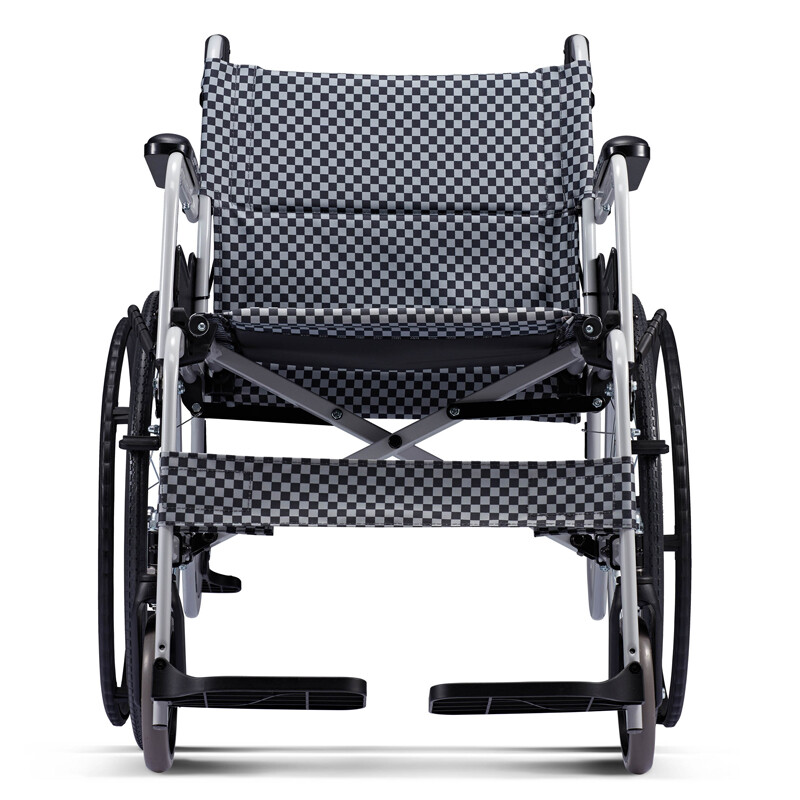 康扬(karma) 康扬轮椅轻便折叠soma航太铝合金老人旅行手推车 sm-100.