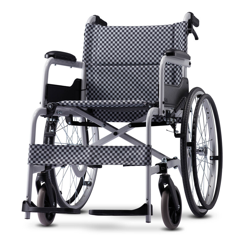 康扬(karma) 康扬轮椅轻便折叠soma航太铝合金老人旅行手推车 sm-100.