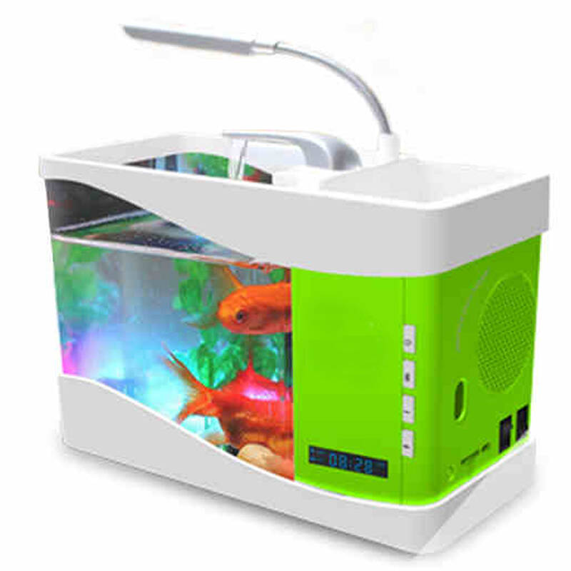 morething送人必备生日礼物创意新奇礼品 电子鱼缸送男生女生朋友闺密