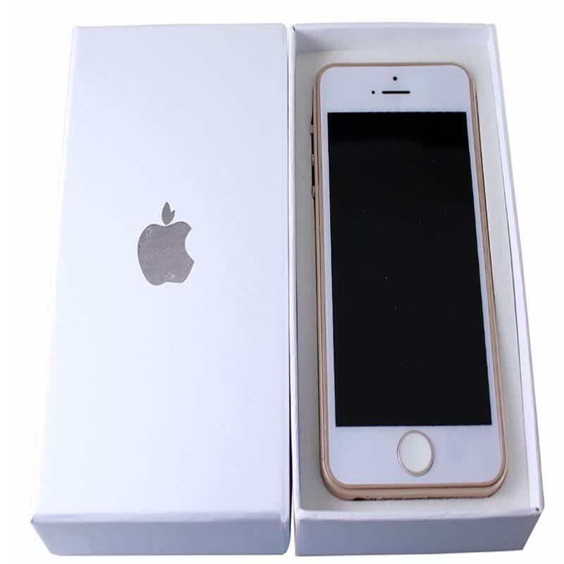 个性创意1:1苹果iphone5s手机打火机创意超薄防风气体鬼火充气体苹果5