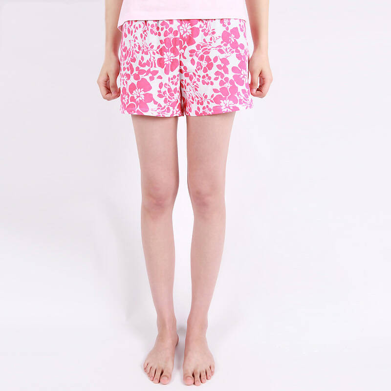 朗绪 短裤女夏季女士热裤 纯棉短裤100%全棉睡裤休闲家居裤42n2b604