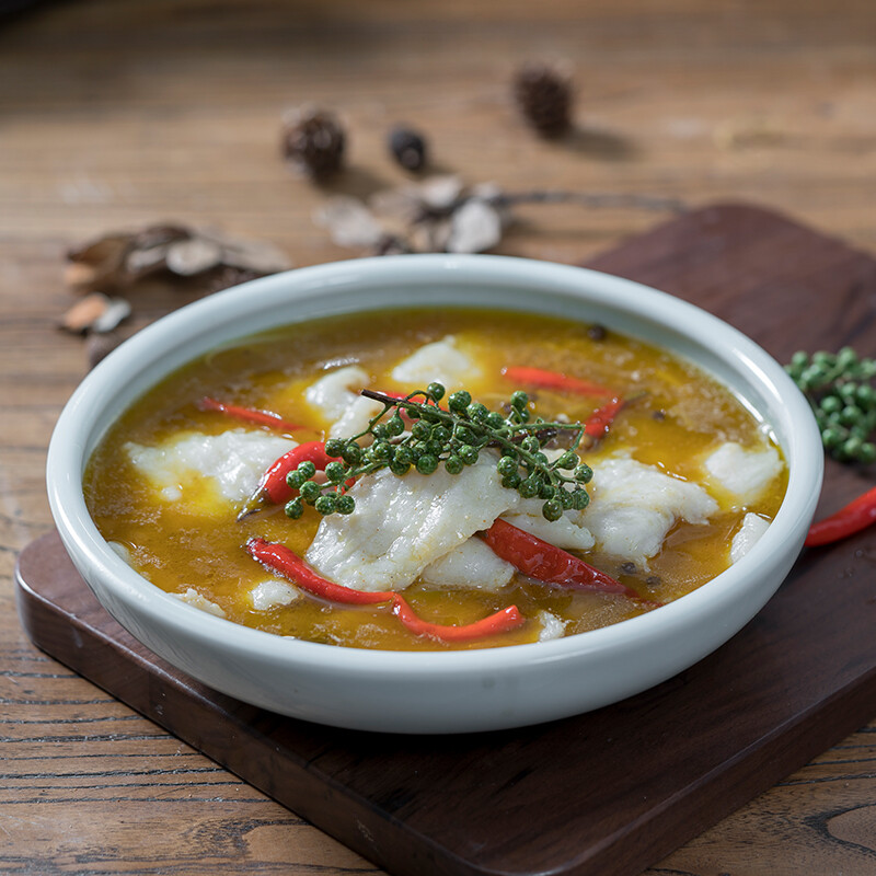 哈鲜 冷冻传统青花椒水煮鱼半成品方便菜 440g 袋装 海鲜制品 *10个