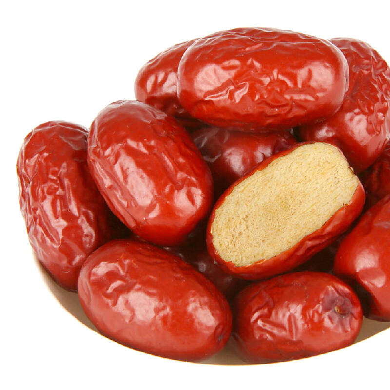 新鲜红枣新疆和田若羌灰枣 核小肉厚400g*2 正品 国产水果