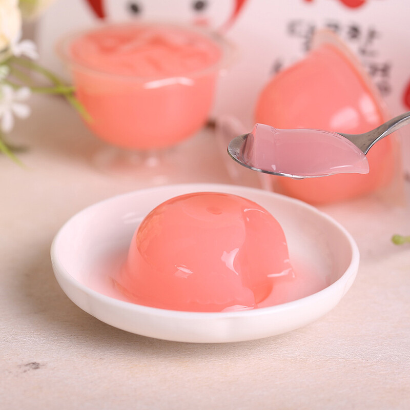 吉得利 布丁粉 烘焙原料 果冻粉甜品 草莓味200g *3个