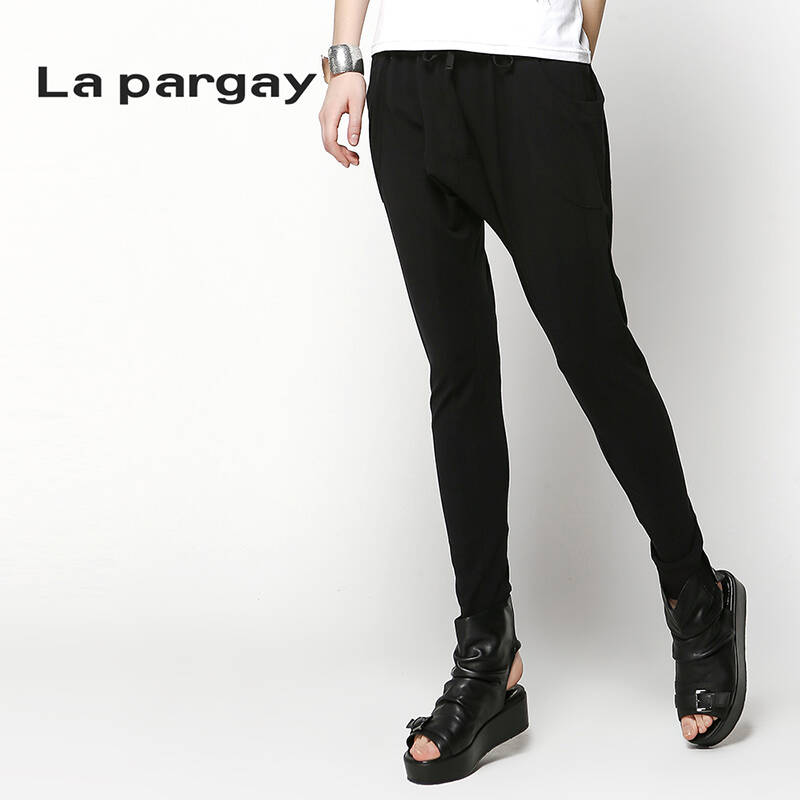 纳帕佳 2015春季新款 裤子 时尚哈伦裤休闲长裤女 dl422201p 黑色 m