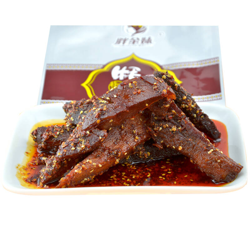 胖金妹牦牛肉干 牛肉条油淋系列 休闲食品 7种口味任 麻辣味 250g
