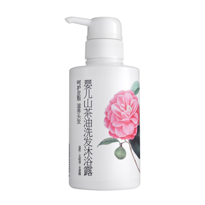 松达 婴儿沐浴露洗发水二合一天然无香无硅油 300ml 凑单品