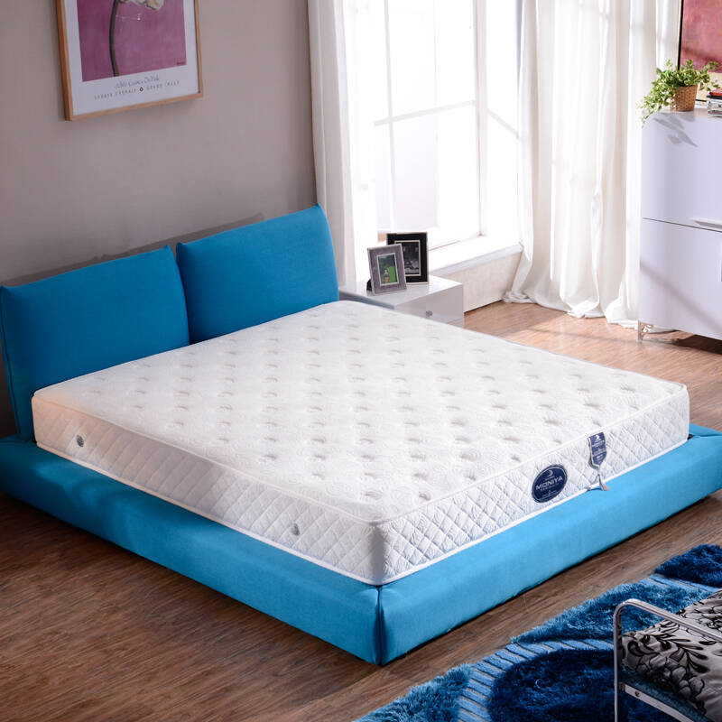 梦妮雅床垫 单双人弹簧席梦思 软硬两用椰棕天然乳胶床垫 英皇2cm乳胶