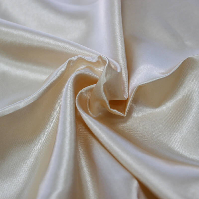 戴思琳 缎面/缎布/窗帘/色丁/纱帘/内衬布绸缎 窗帘白塔定制里衬 香槟