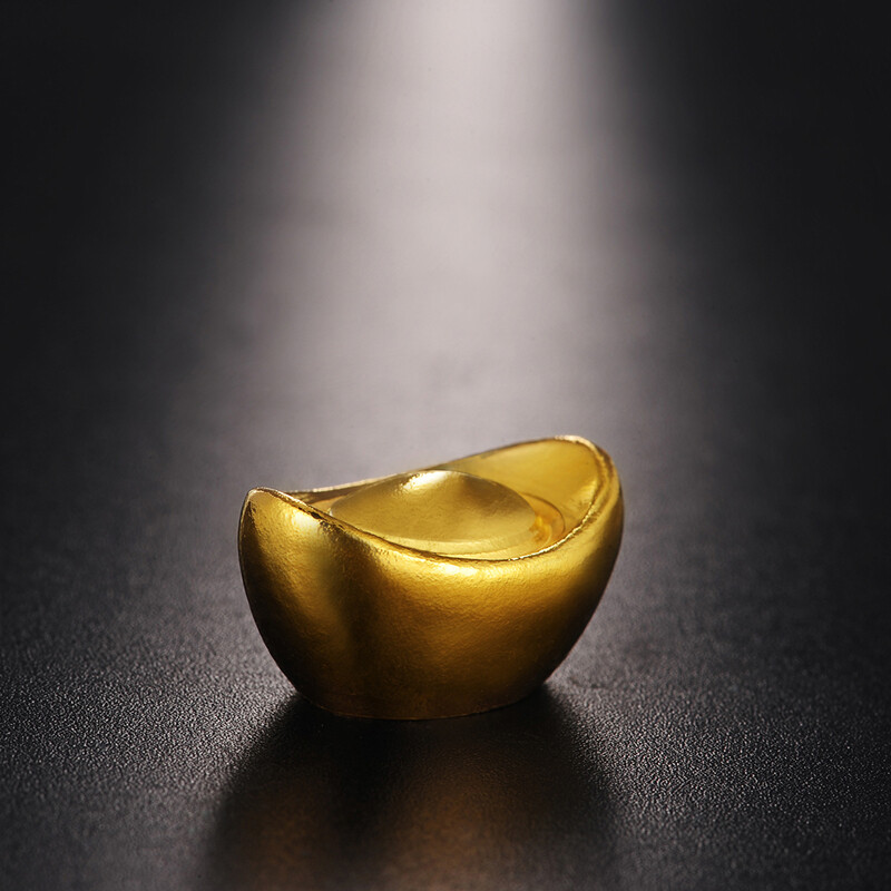 中国黄金au9999黄金金元宝元宝50g