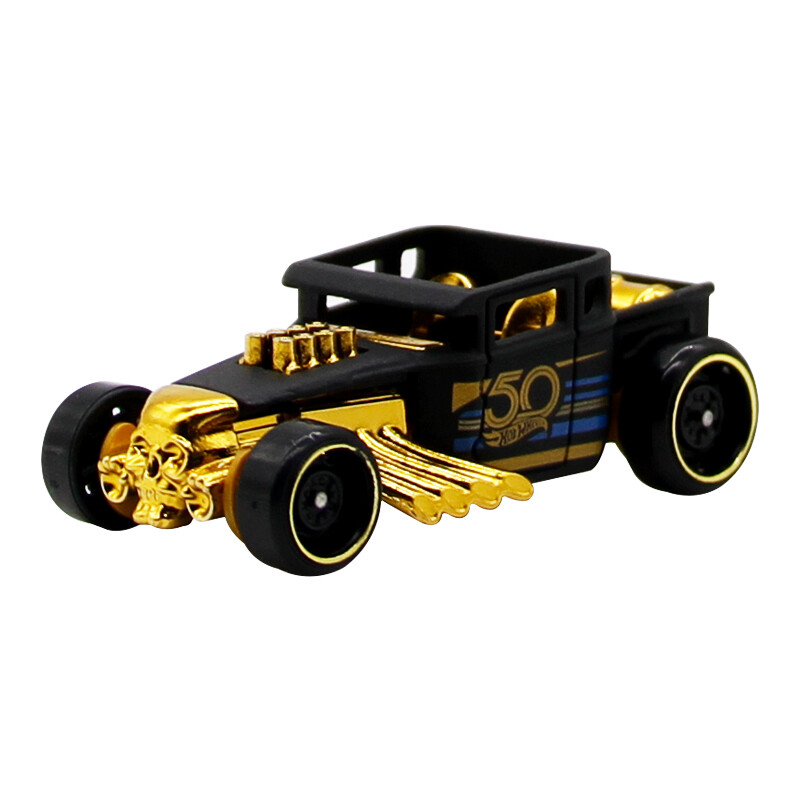 风火轮(hot wheels)50周年 黑金珍藏版纪念版frn33男孩玩具礼物 1号