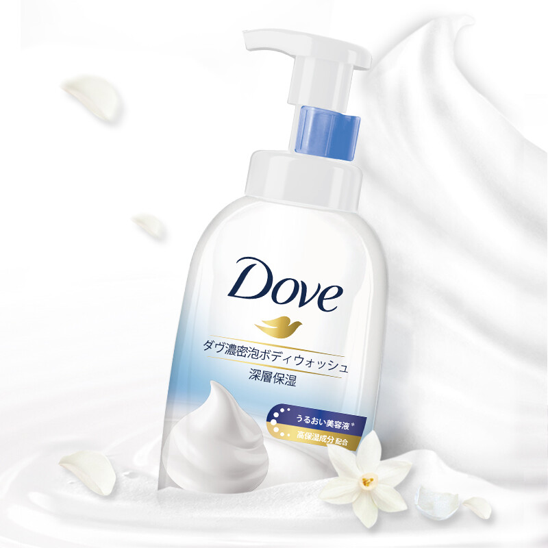 多芬(dove)沐浴露 神经酰胺深层营润神酰沐浴泡泡400ml *2件
