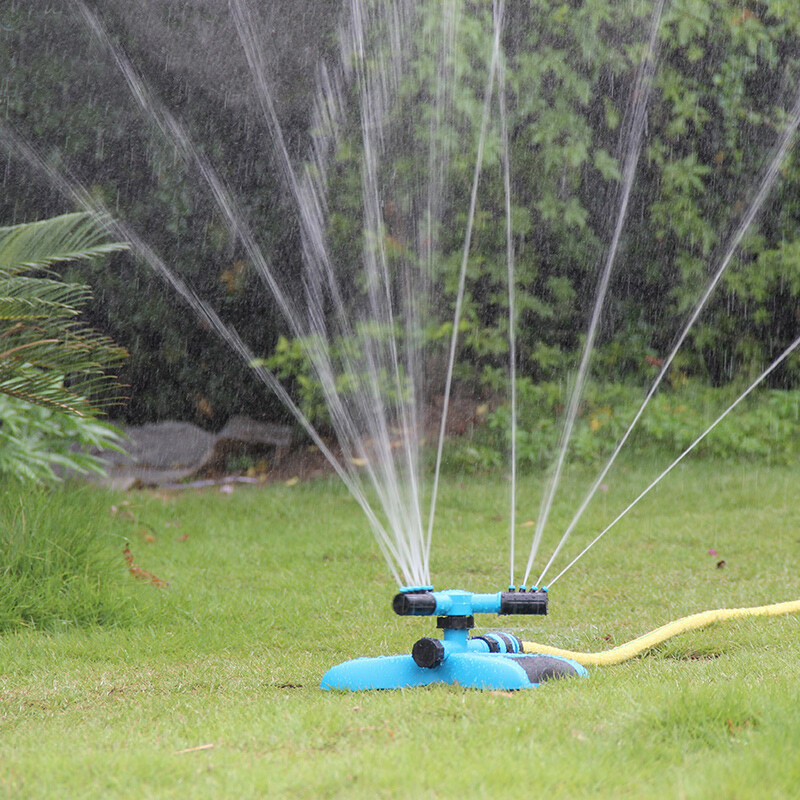 朗祺 移动式花园自动旋转喷头 园林灌溉 草坪浇灌喷淋 园艺洒水器 247