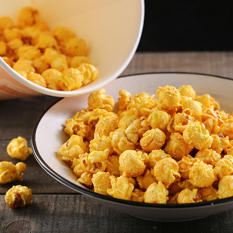 良品铺子 焦糖味爆米花 零食 休闲小吃 办公室小吃138g *7个