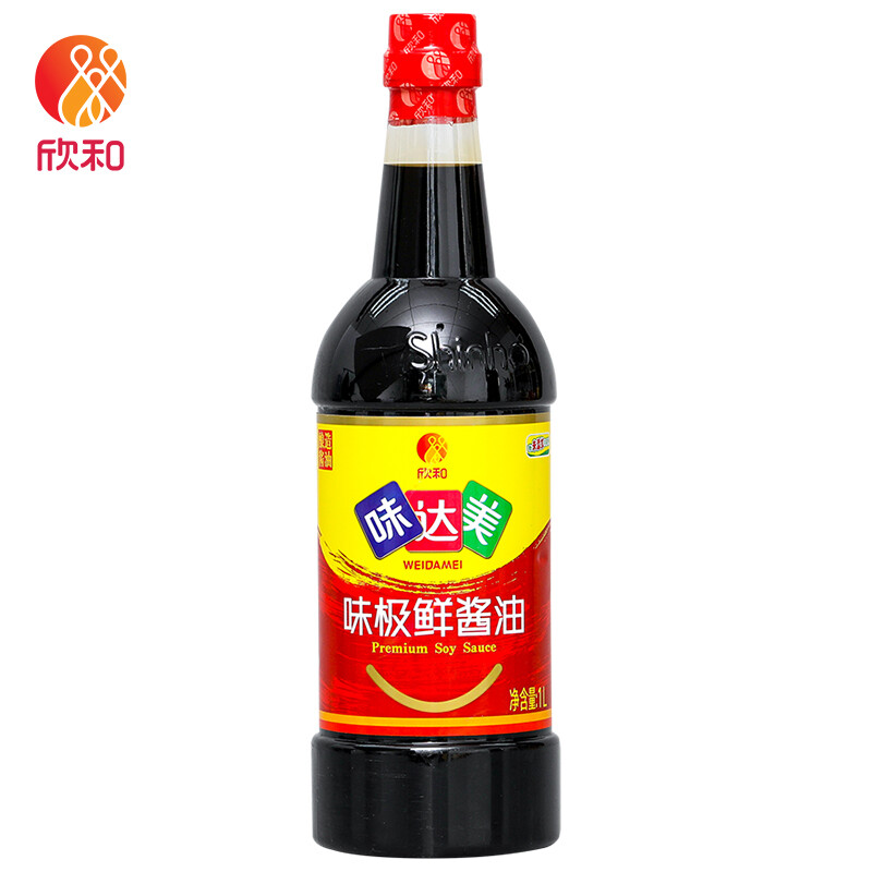 欣和酱油味达美味极鲜酱油生抽特级酱油1l2件