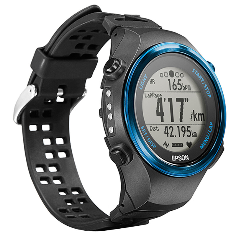 爱普生(epson)runsense sf-850 爱普生 gps运动腕表 公路蓝