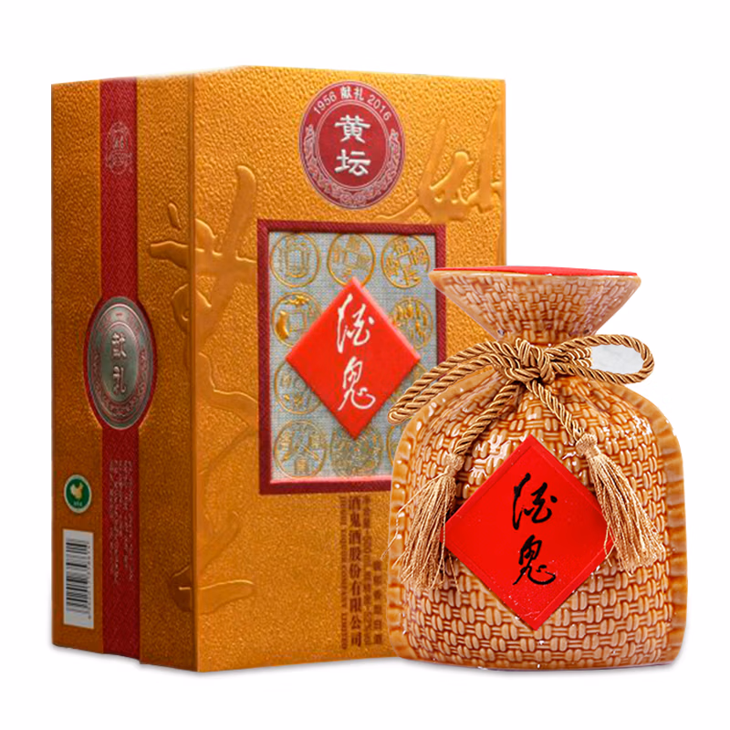 酒鬼 黄坛 52度馥郁香型白酒 468mL*2件 ￥404.04秒杀