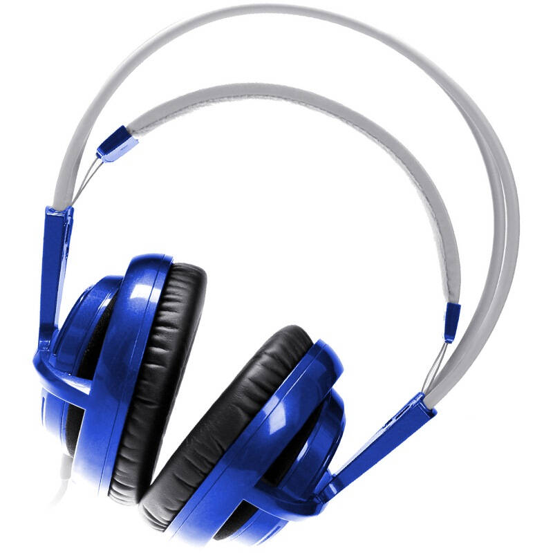 赛睿(steelseries)西伯利亚v2 耳机 蓝色 自营