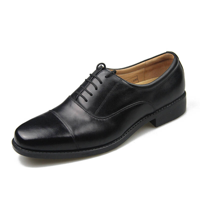 3514新式军鞋 三接头军靴 男士商务皮鞋 军官校官常服皮鞋 军迷用鞋