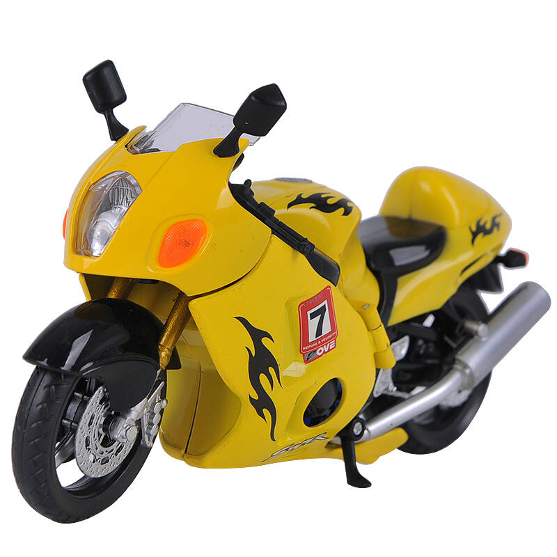 得意小子变形玩具金刚合金变形摩托车儿童玩具男孩模型机器人 得意