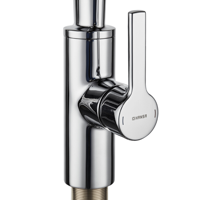 hansa 汉莎卫浴抽拉厨房龙头菜盆水龙头冷热水单孔 欧标抽拉龙头