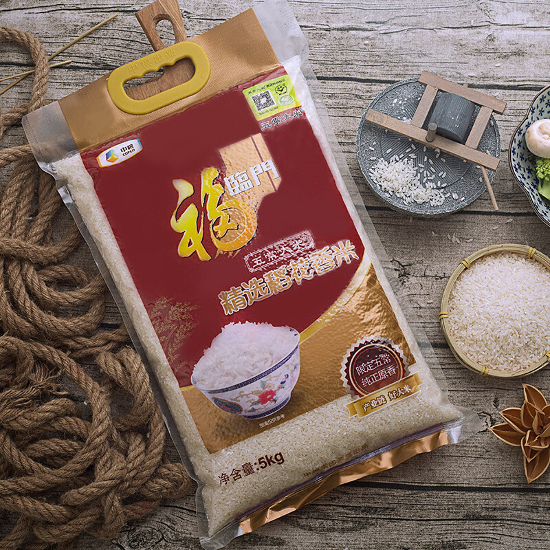 福临门 精选稻花香米 五常大米 中粮出品 大米 5kg *3个