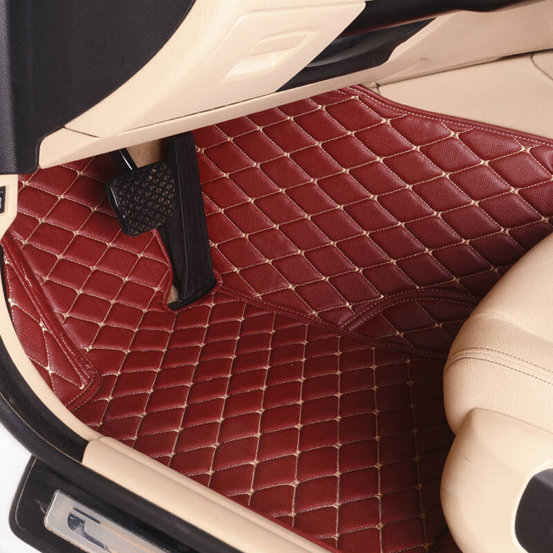 八代雅阁锋范 全包围 专车专用脚垫 酒红色 新crv