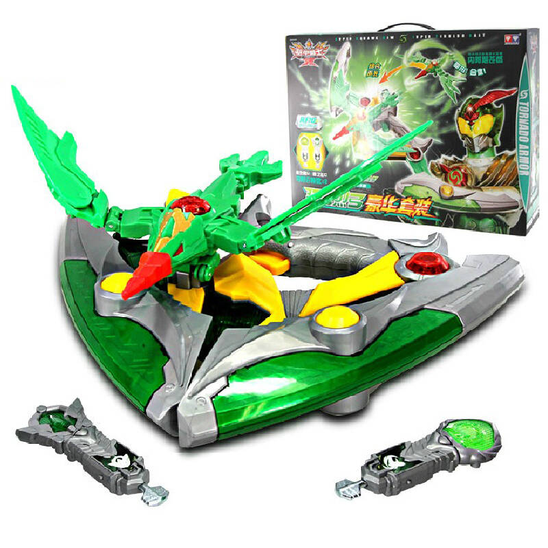 奥迪双钻 铠甲勇士第3代-拿瓦 雅塔莱斯 武器装备 超级狂鸢烈弓套装