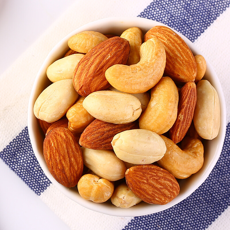 果园老农 混合坚果 坚果炒货 休闲零食 混合果仁130g *3个