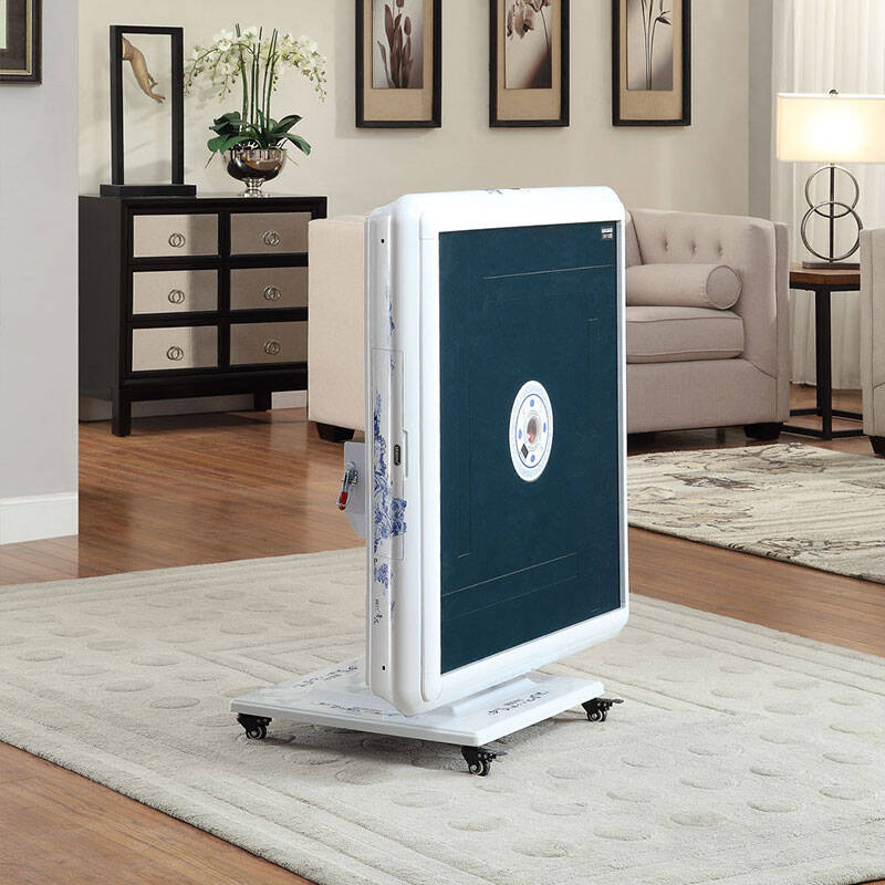 国仕·青花 家庭自动麻将机 时尚超薄麻将机 立柱折叠脚 54#牌型108张