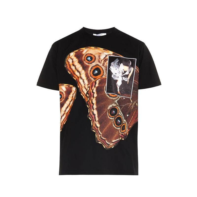 纪梵希/givenchy columbian-fit 蝴蝶印花t恤 图片色 xl