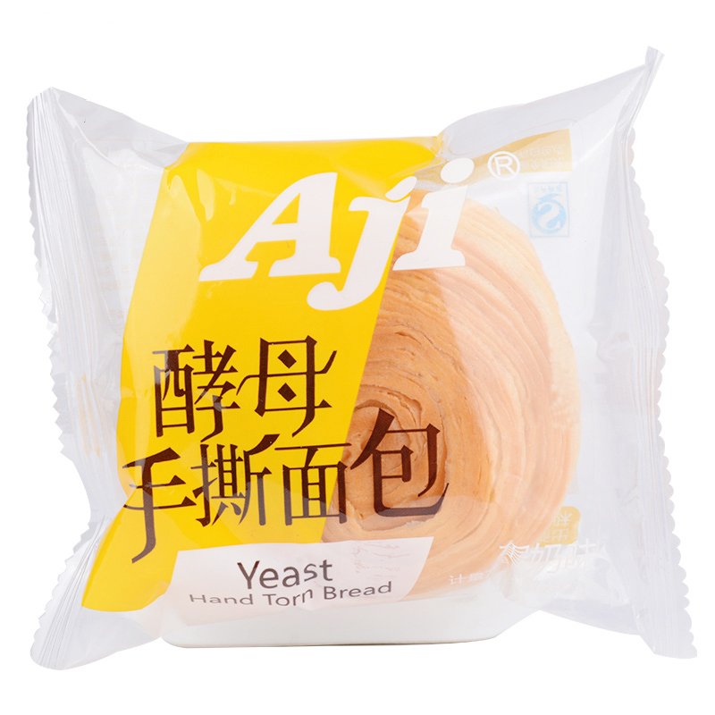 Aji 零食 酵母手撕面包 蛋奶味 1000g/箱