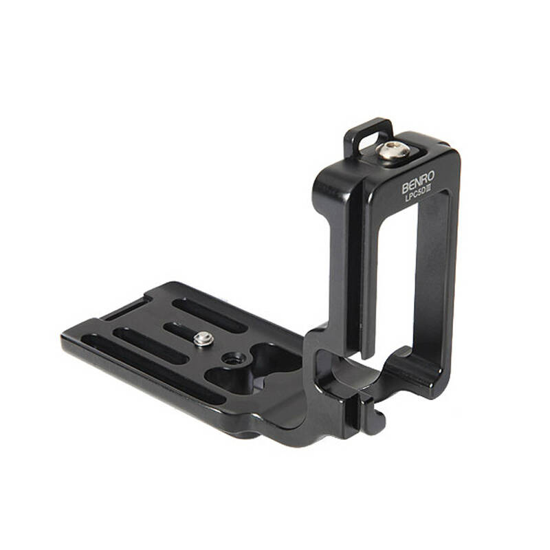 快装板 百诺lpc5diii三脚架相机云台佳能5d3单反专业竖拍 l快装板