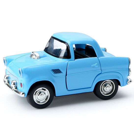 知识花园 儿童玩具车 雪佛兰合金回力车 天蓝 *3件