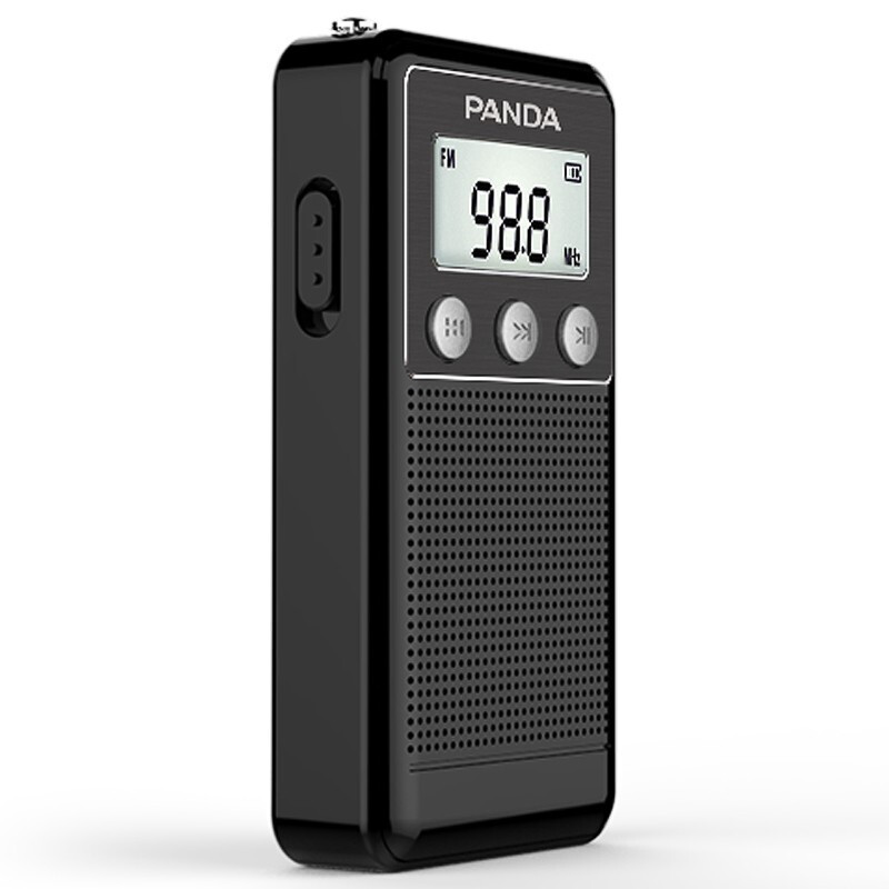 panda6204全波段收音机老年人插卡迷你小型收音机充电mp3半导体音响